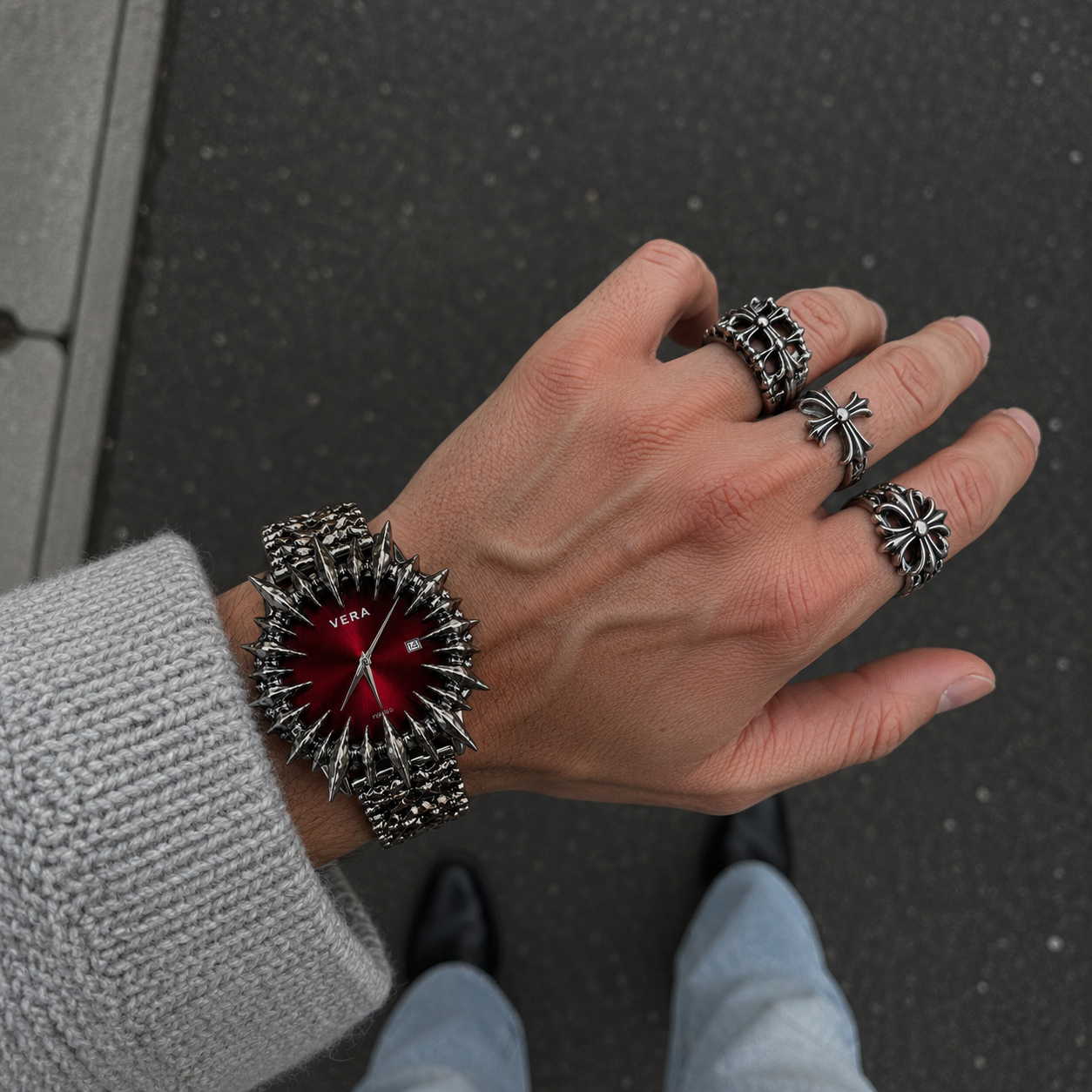 Re-Rage Spiked Watch