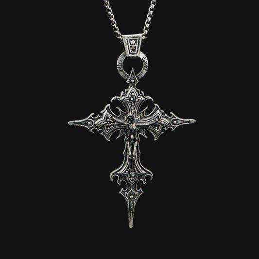 Gothic Nail Cross - Unisex Necklace